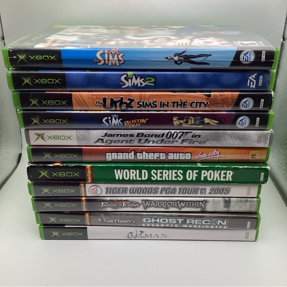 Lot of 11 Original Xbox Games Bundle - Various Condition